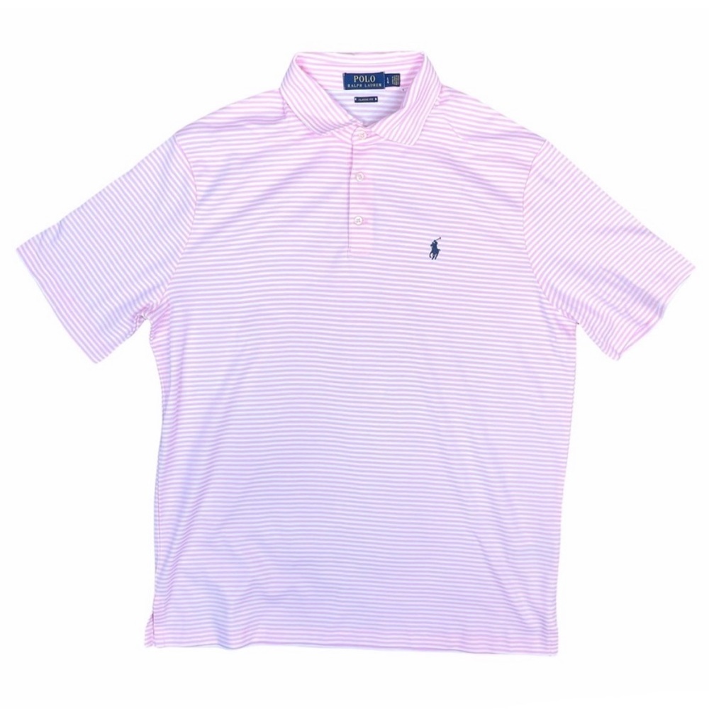 Polo Ralph Lauren striped shirt pink